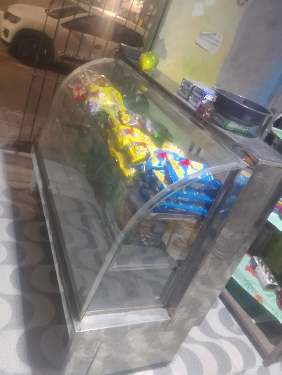 Estufa esteira balcão 