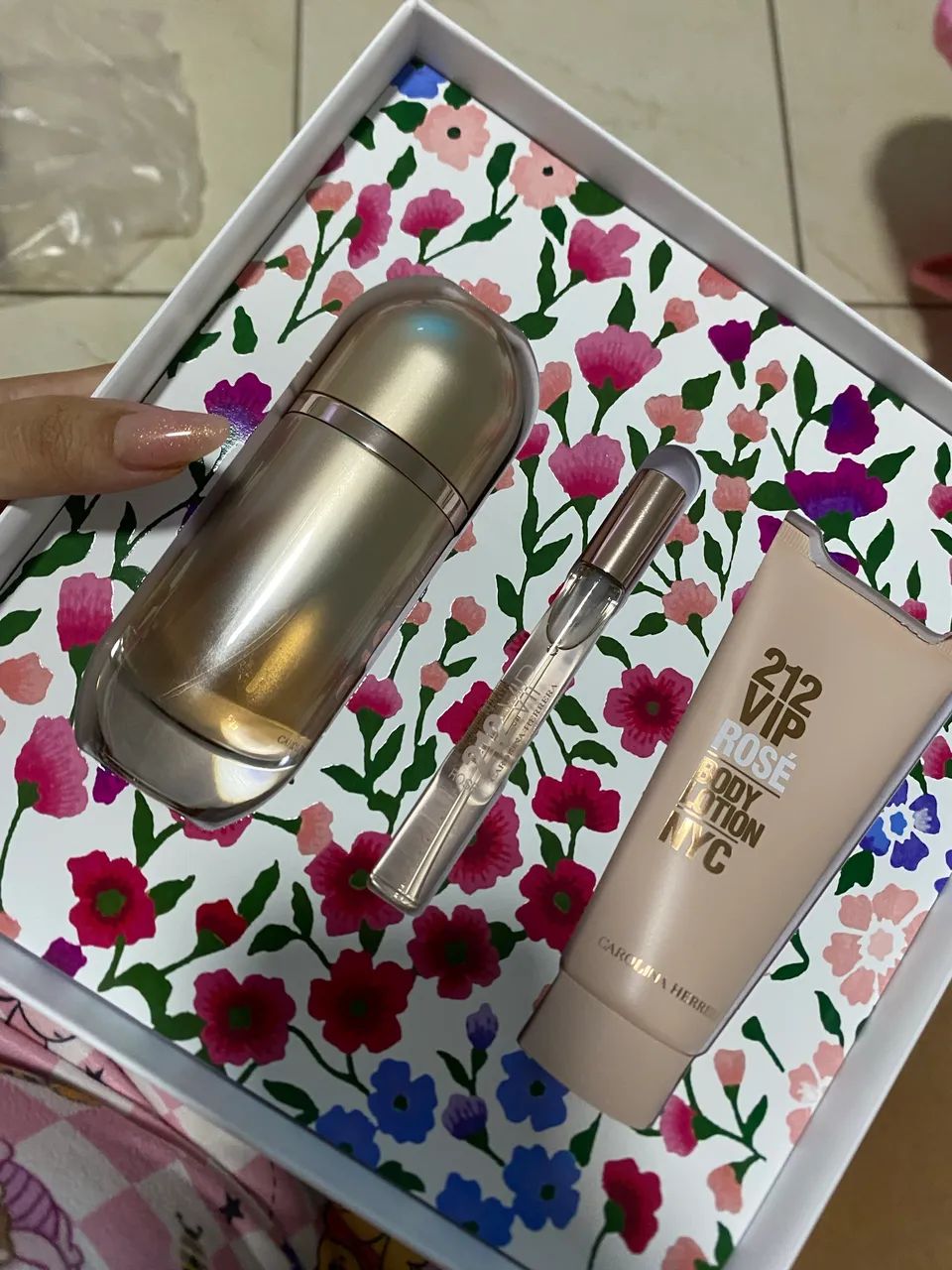 Kit 212 vip rose 