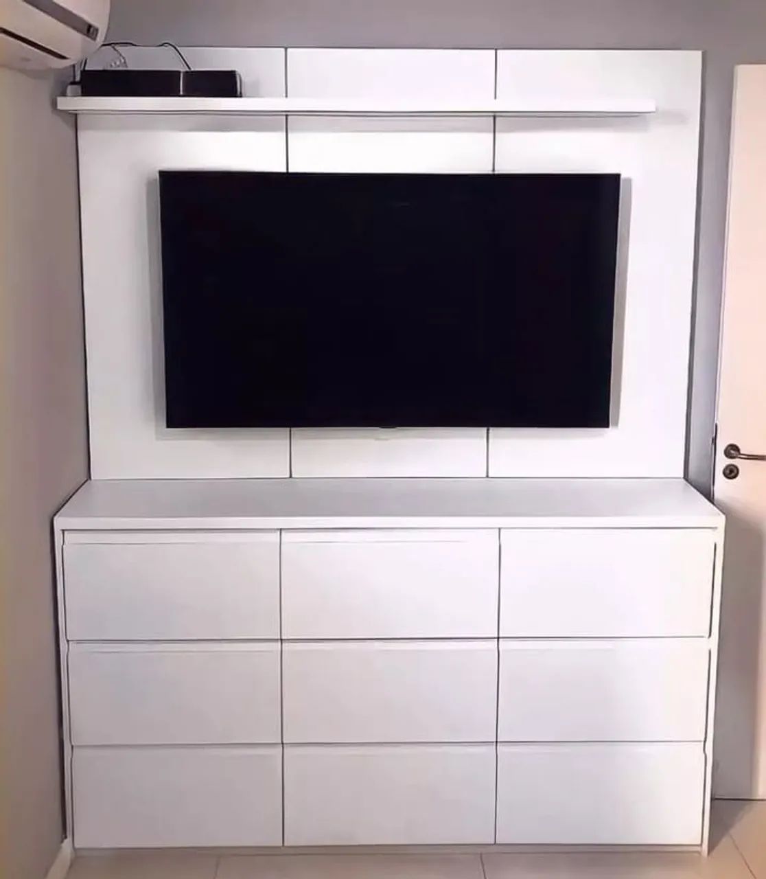 Painel De Tv Com Cômoda 