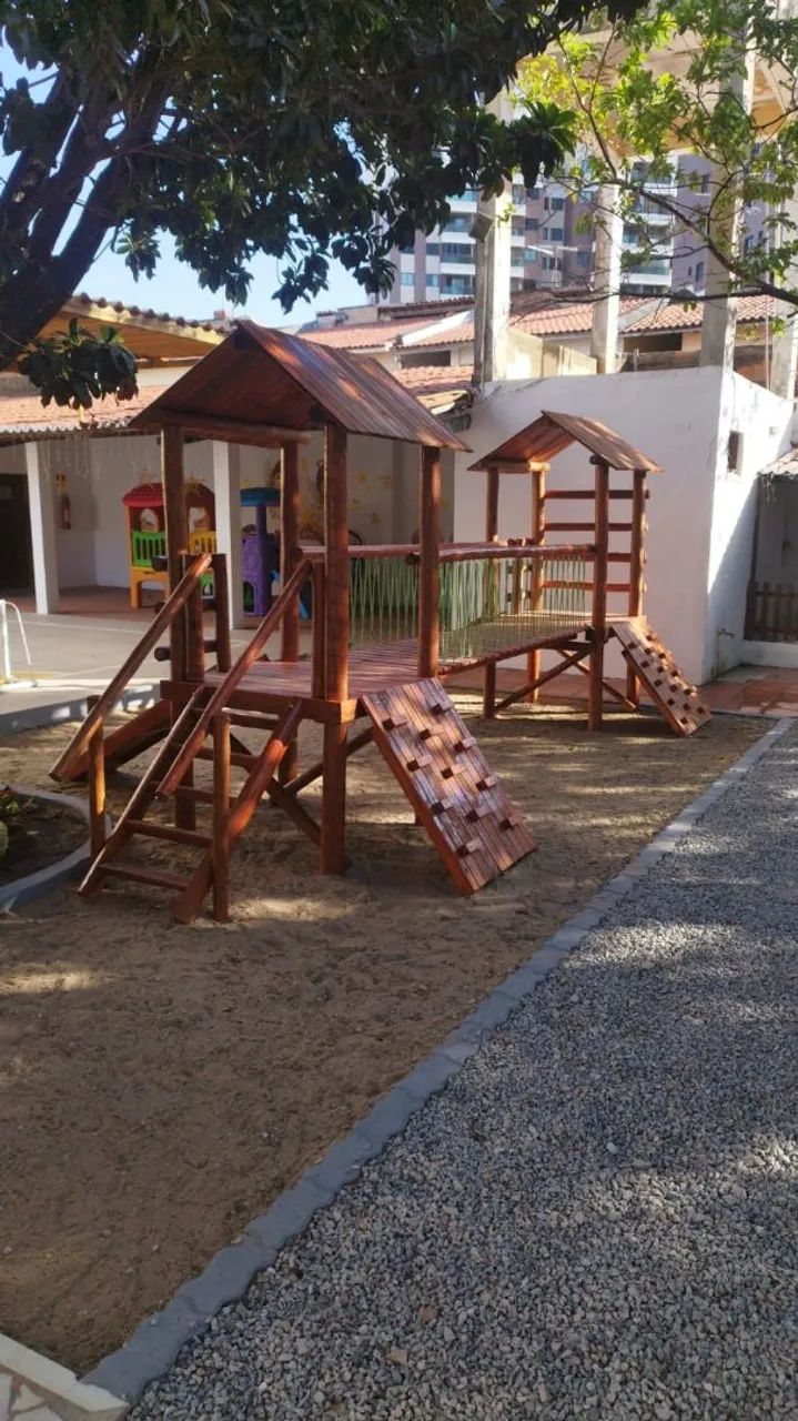 Parquinho de madeira de eucalipto  - Foto 3