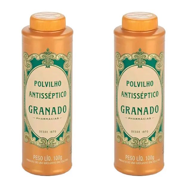 Talco Pes Granado 100g Tradicional-kit C/ 2un - Cm0006k2 - Foto 4