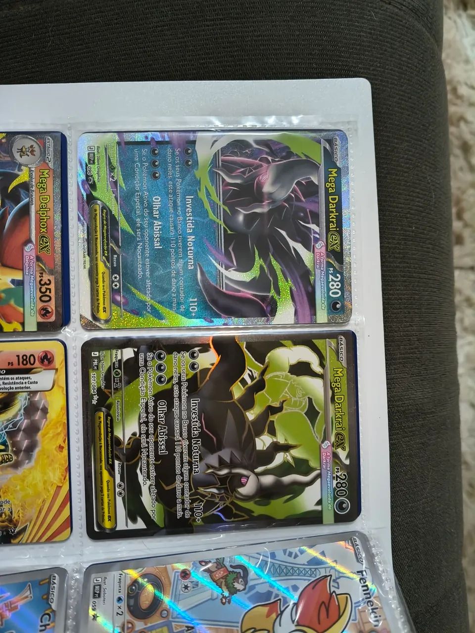 Combo cartas pokemon mega darkrai ex