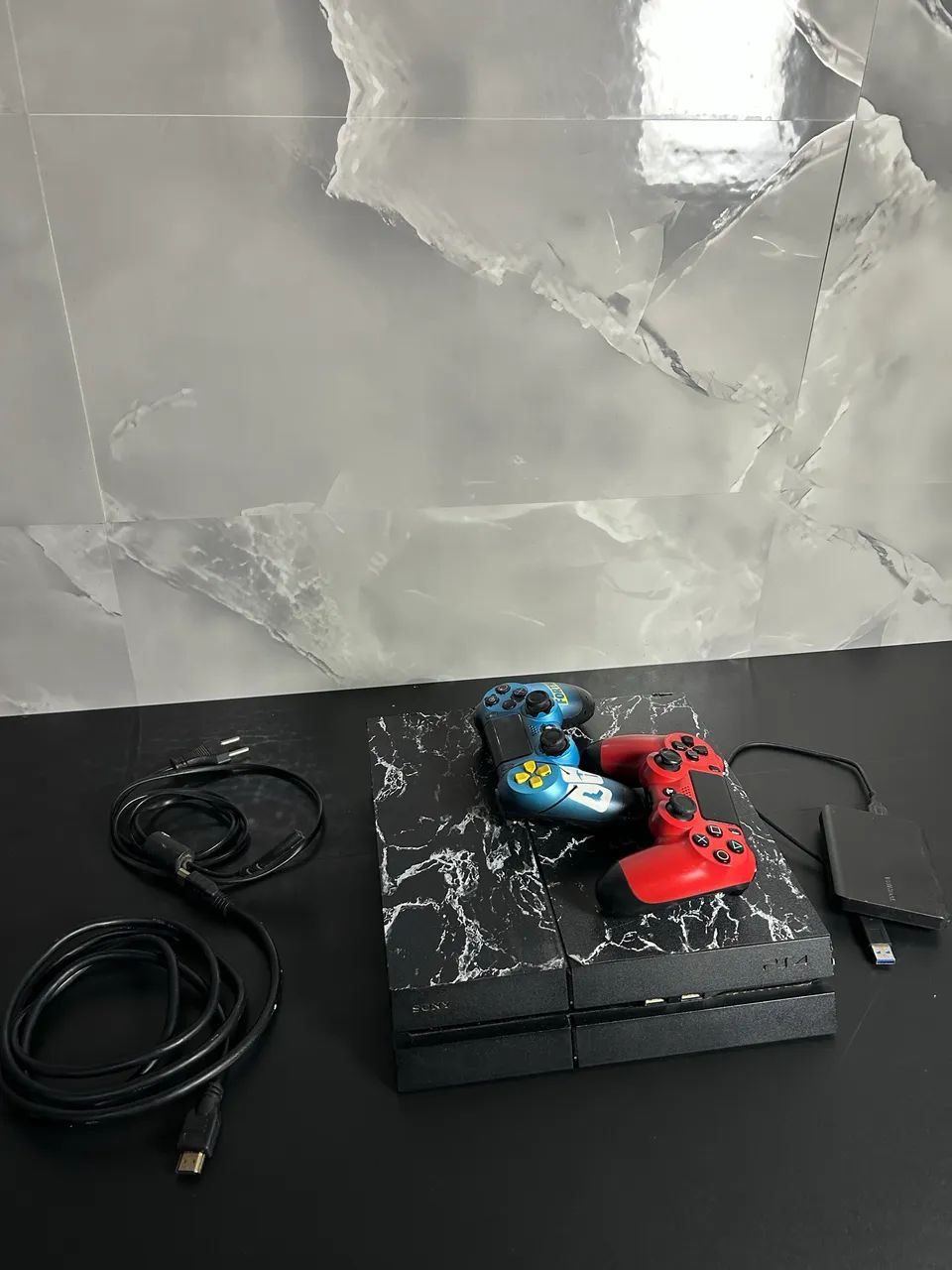 PS4 - Modelo Fat | 500 GB + HD de 1T