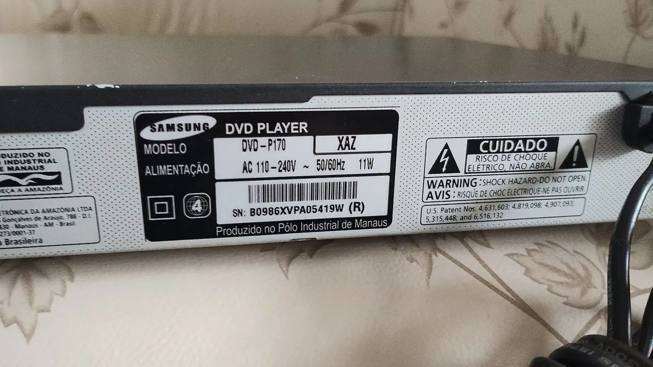Vdd player Samsung usado  - Foto 4