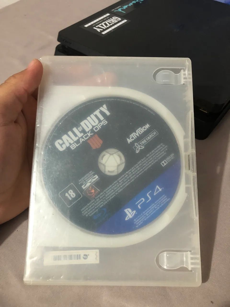 PS4 SLIM + 6 Jogos - Foto 5