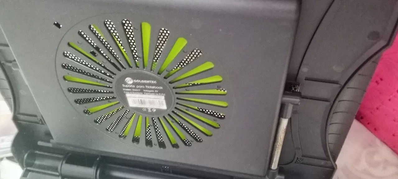 Suporte Notebook Goldentec com Cooler + 2 USB - Até 17 - Foto 5