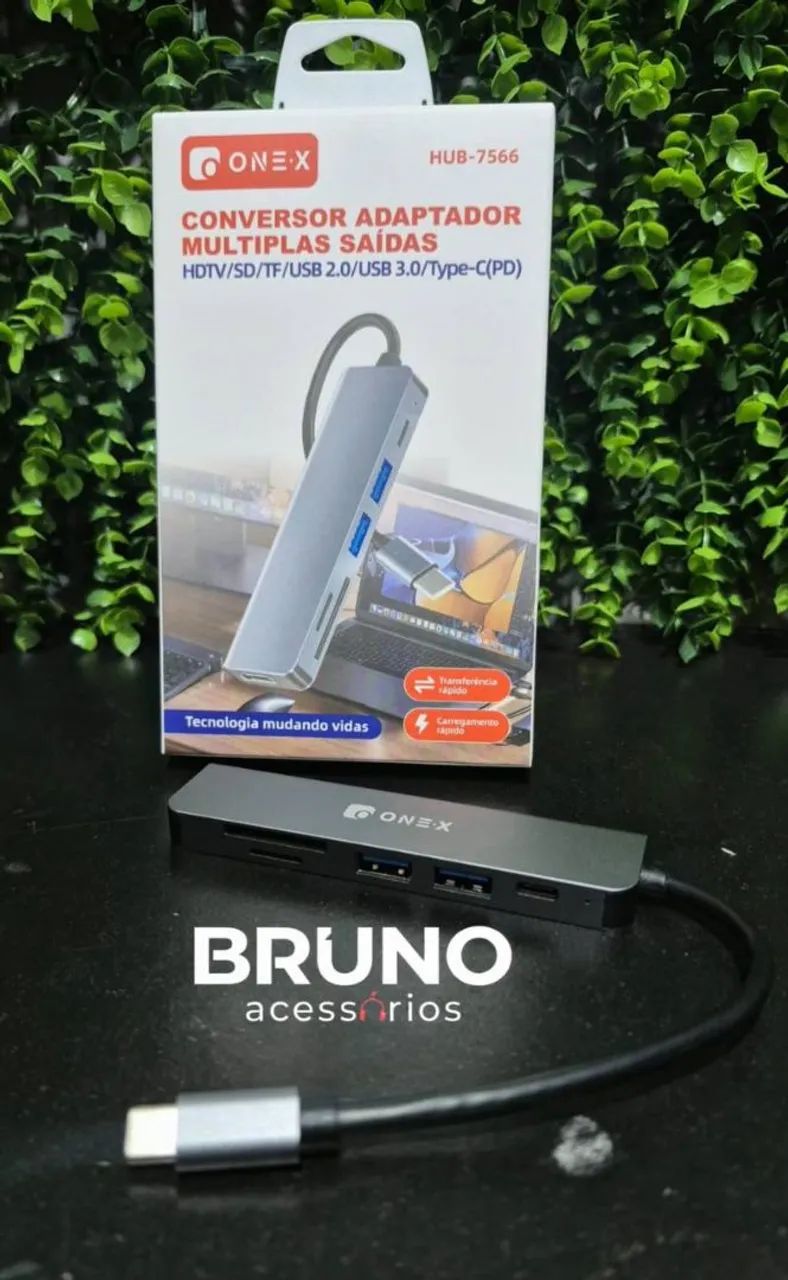Adaptador Type C - Hdmi múltiplas saídas 