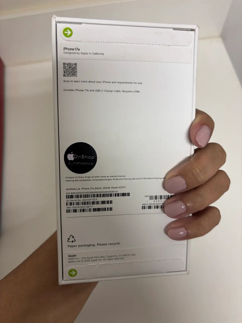 iPhone 17e novo - Foto 2