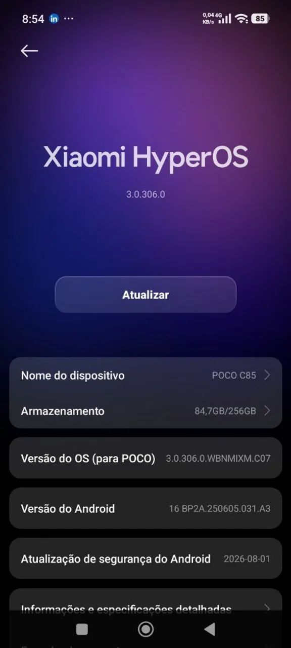 Celular poco c85  - Foto 3