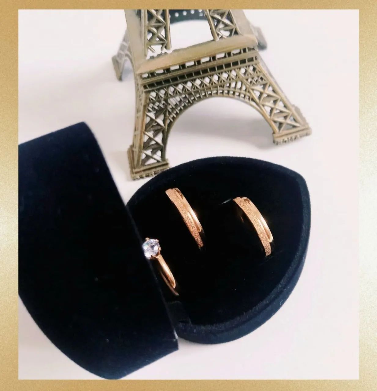 Par de Alianças Anatômicas Boleadas 4mm Ouro18K Banho. Namoro, Noivado - Promoção!! - Foto 2