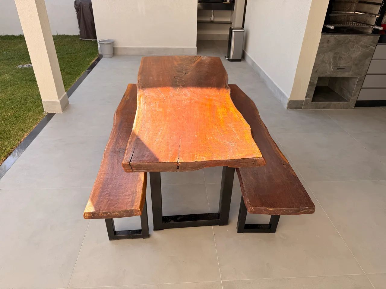 OPORTUNIDADE - Vendo mesa rústica  - Foto 4