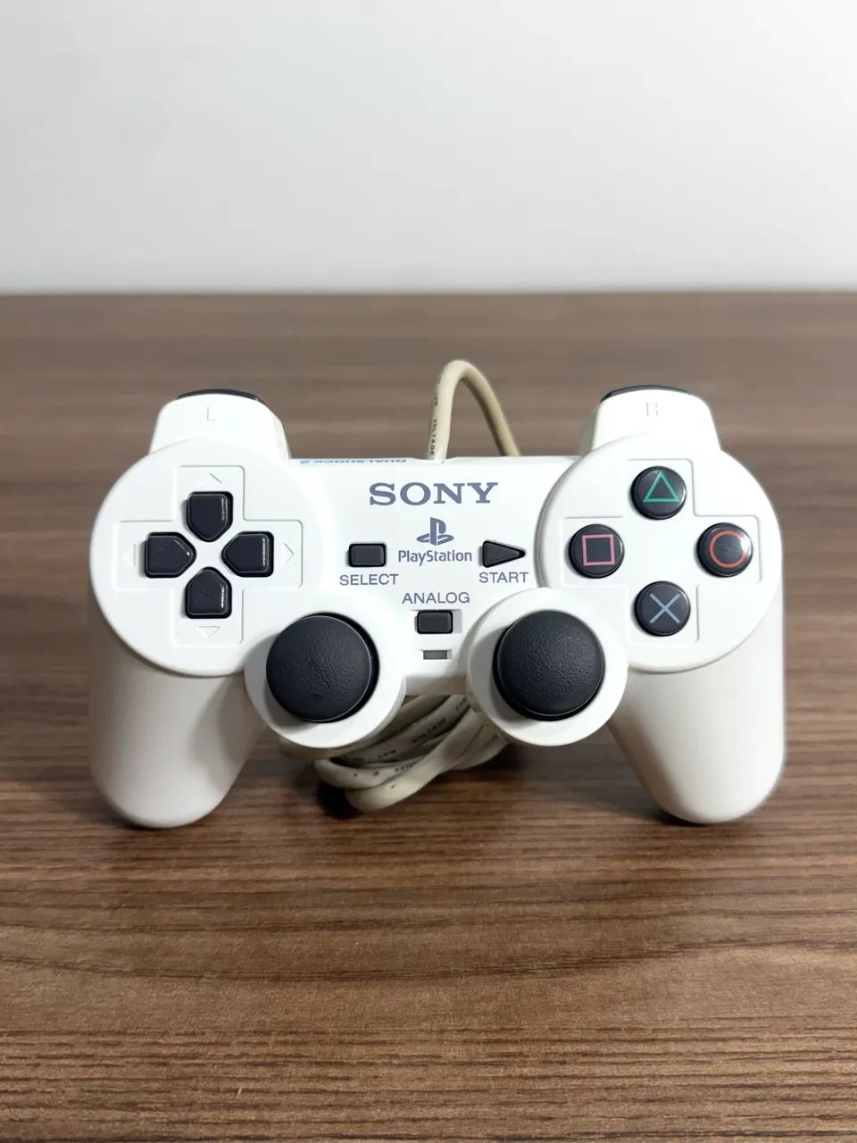 Controle PlayStation 2 ceramic white 