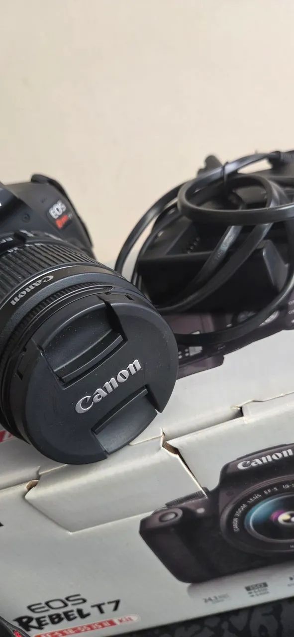 Câmera fotográfica Canon EOS Rebel T7  - Foto 6