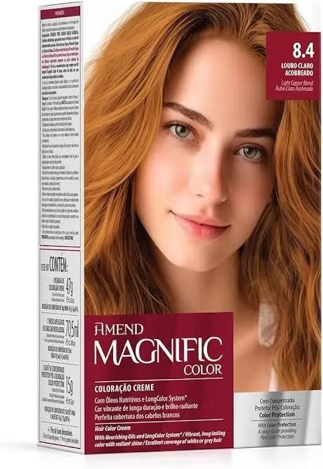 Kit 2 tintas ruiva amend 8.4