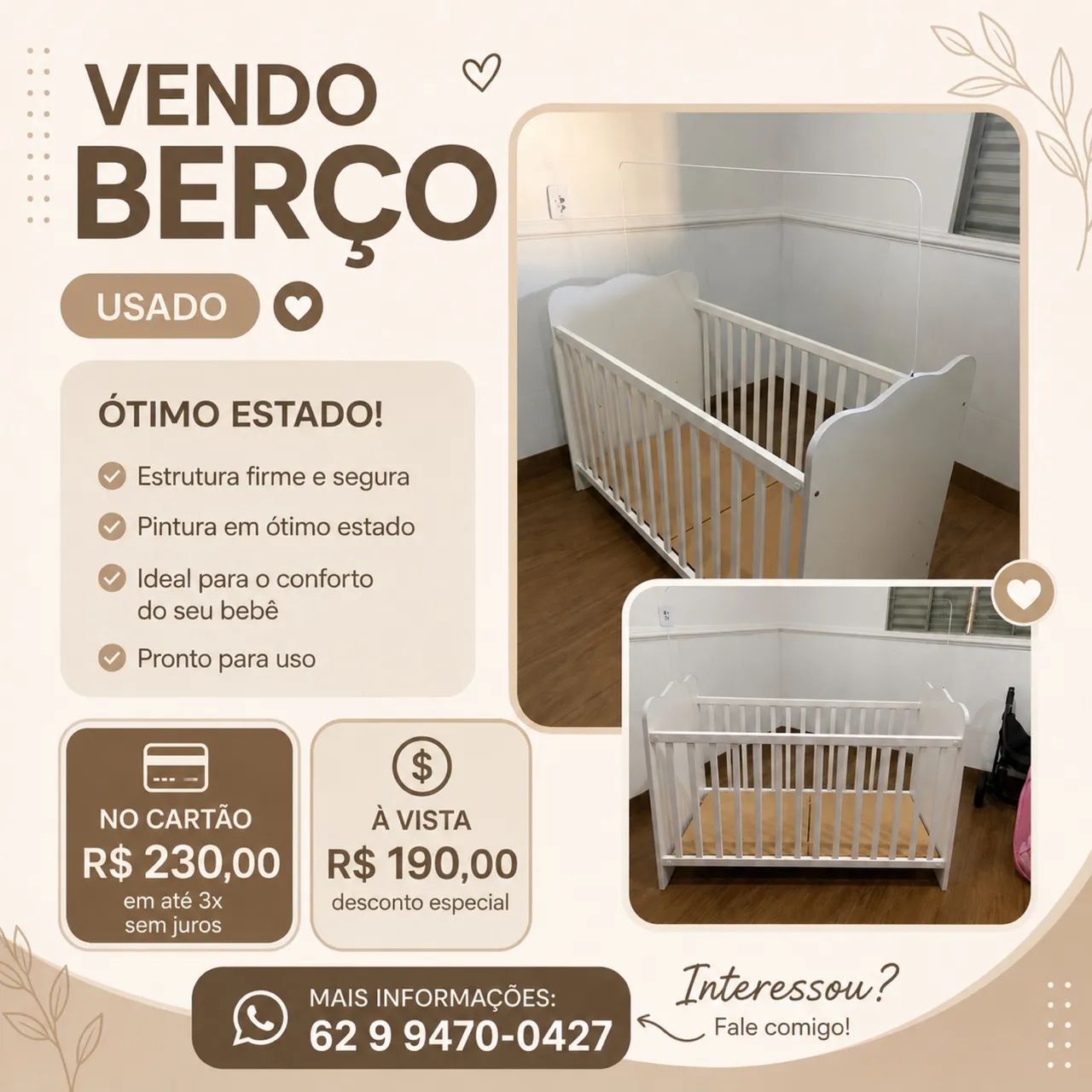 Berço bebê
