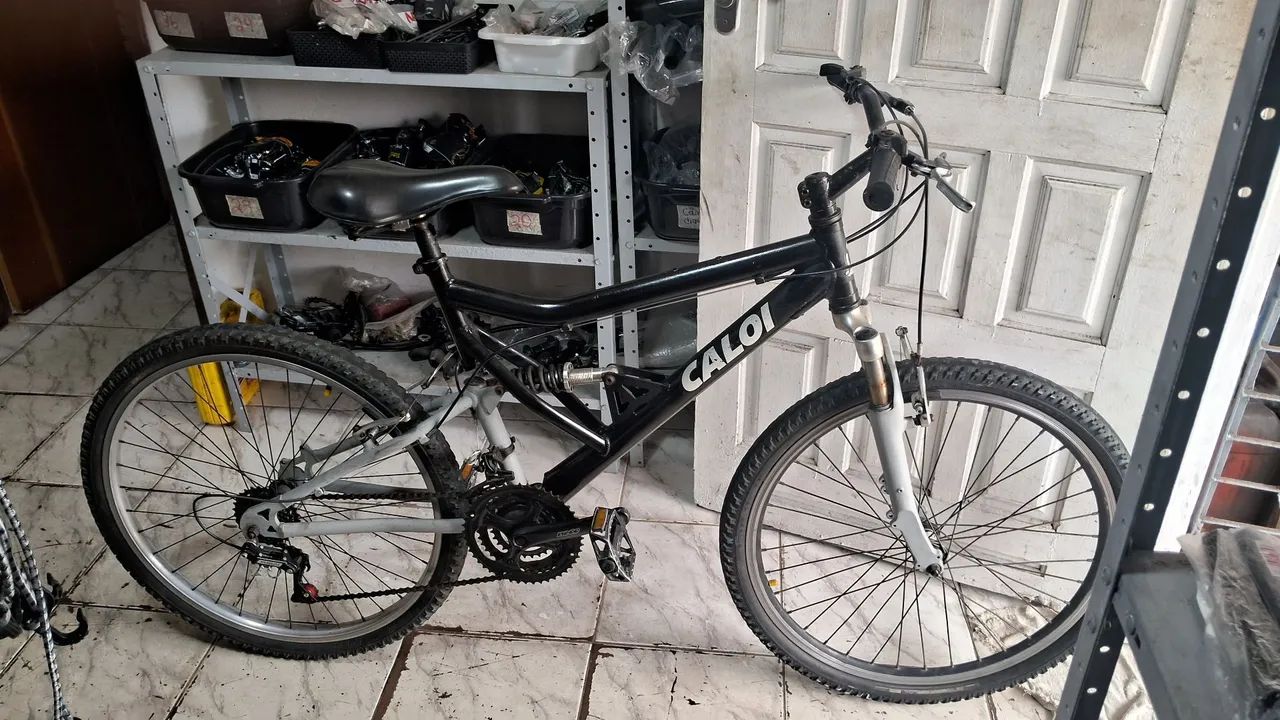 Bicicleta aro 26 caloi alumínio  - Foto 2