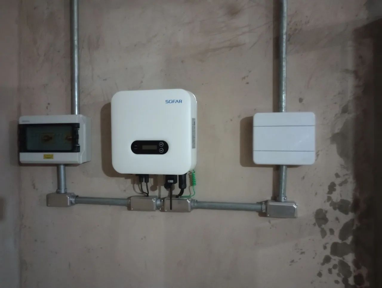 Instalação de padrão de energia, Energia Solar, Grade de proteção, . - Foto 4