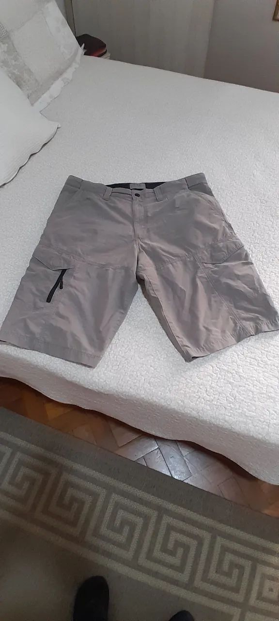 Bermuda TECTEL tamanho 44 cor cinza - Foto 2