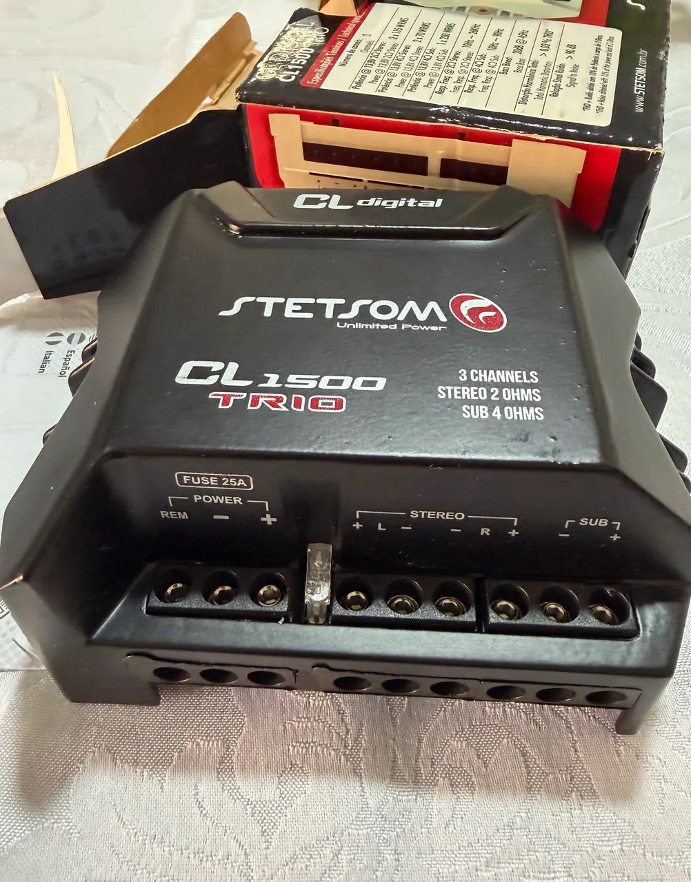 Módulo Statsom Digital CL1500 400w rms  - Foto 3