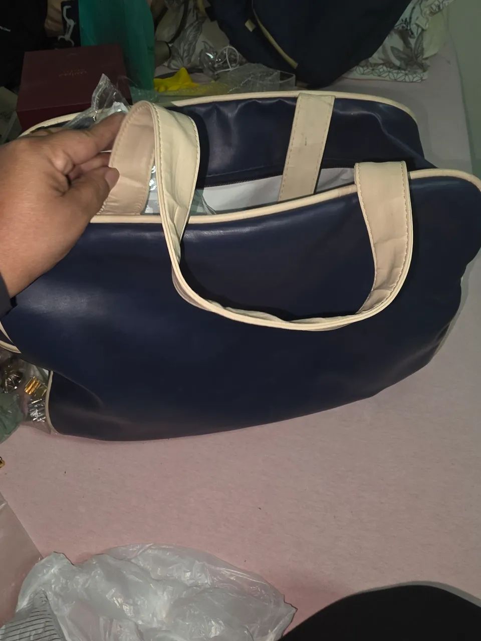 Bolsa maternidade grande Grão de Gente.  - Foto 3