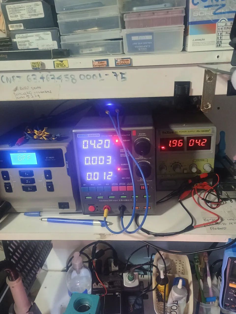 Bancada de reparo de celular completa  - Foto 4