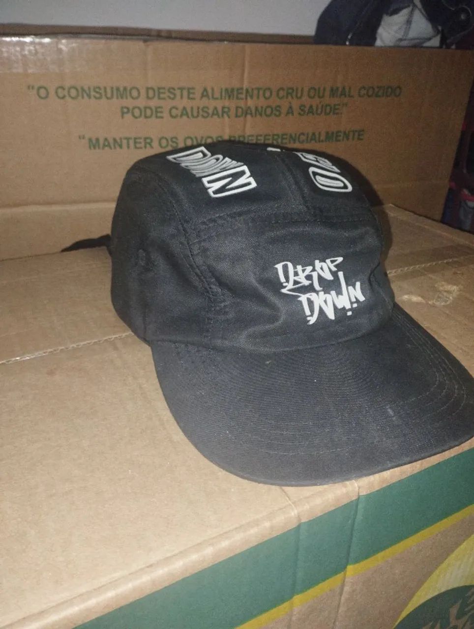 Boné Five Panel Drop Down Aba Reta Original