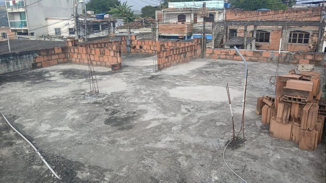 Laje pronta para construção 
