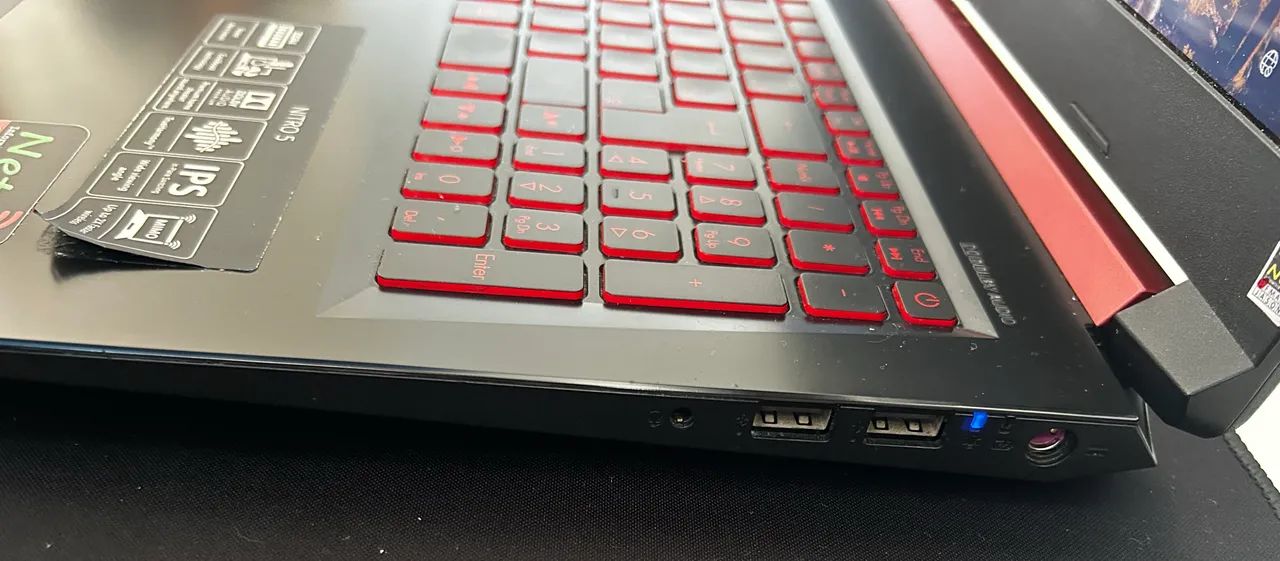 Notebook Gamer Acer Nitro 5 i5-7300HQ GTX 1050 4GB | SSD 256GB + HD 1TB | Bateria Nova - Foto 3