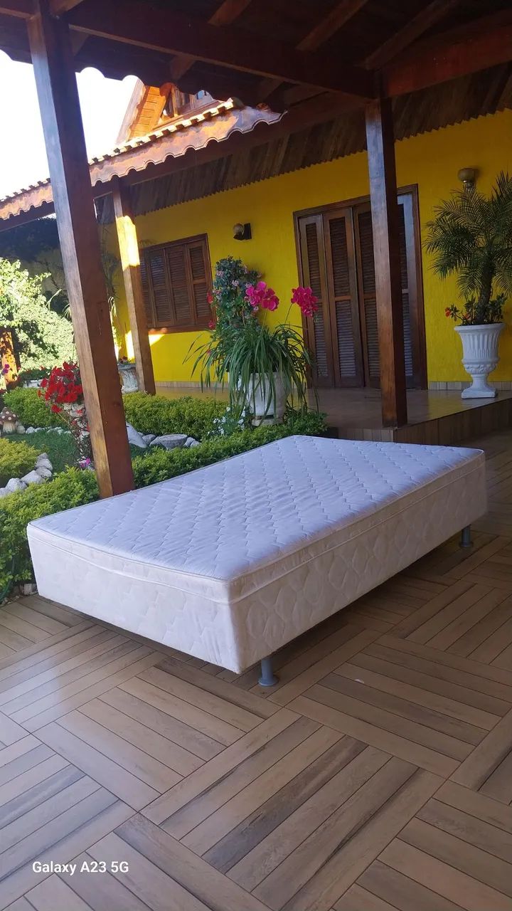 Cama de casal  conjugada de espuma entrego  - Foto 3