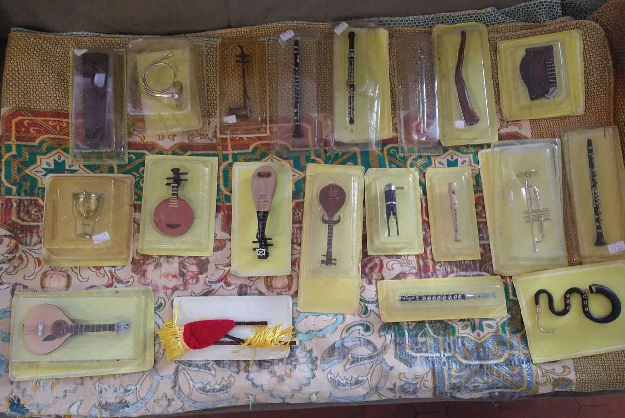 Miniaturas Instrumentos musicais 