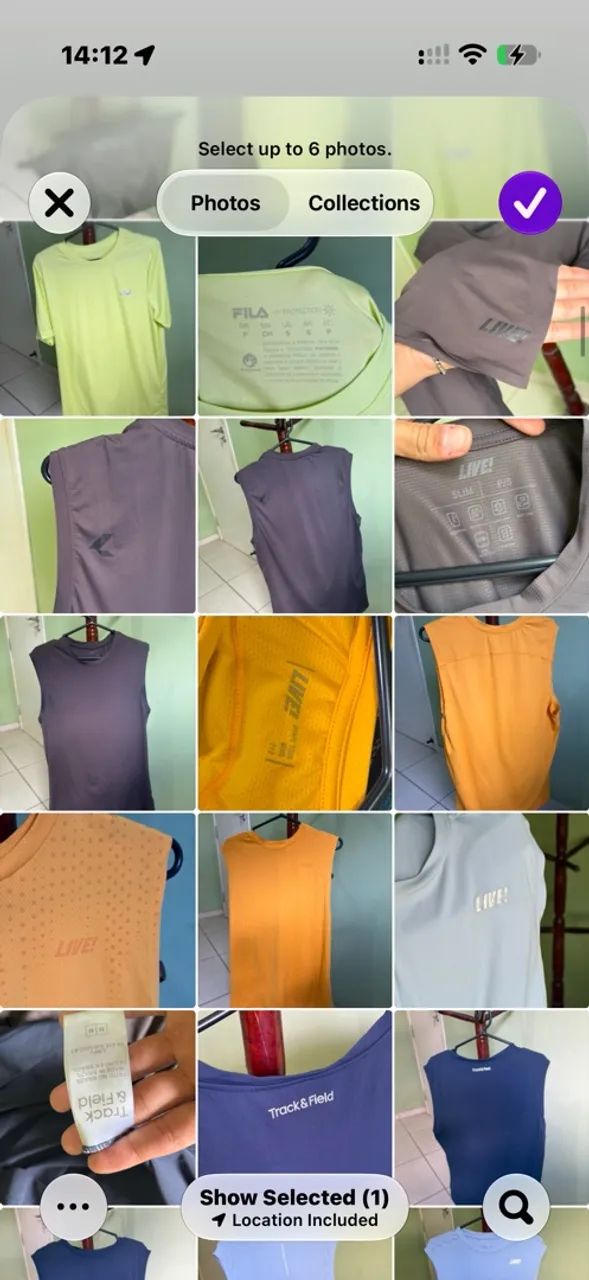 Roupas de treino masculinas  - Foto 4