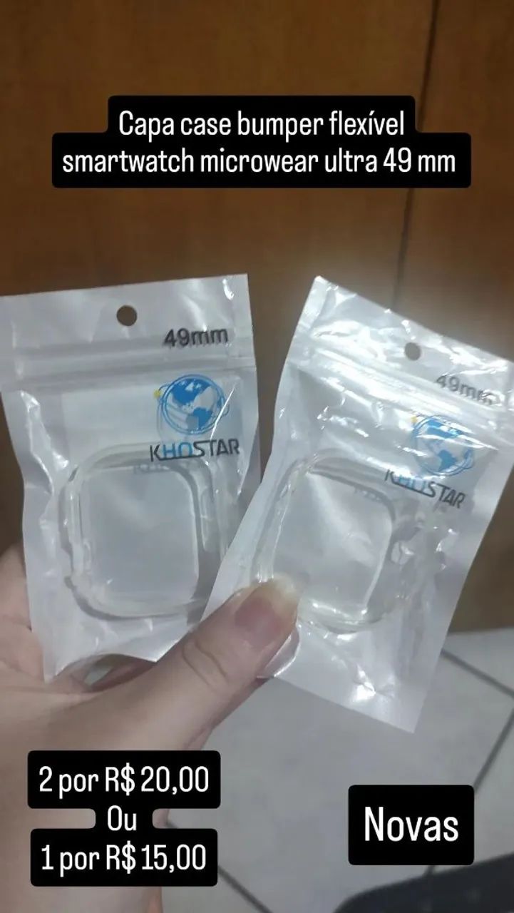 Capa para smartwatch 