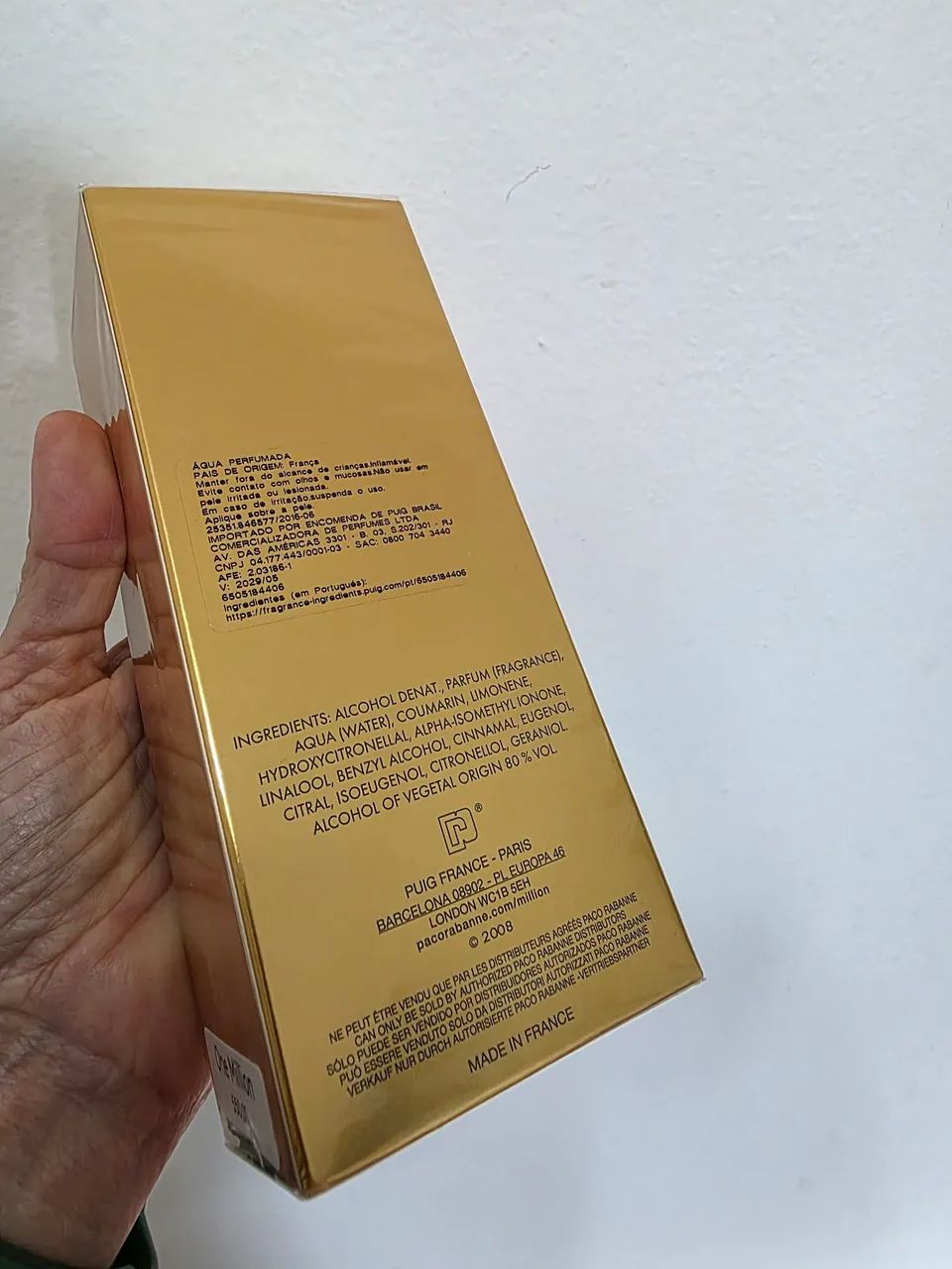 One Million 100 ml Original Lacrado Edt - Foto 3