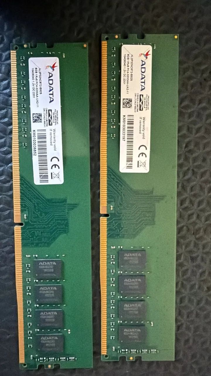 16gb (2x8) 3200mhz adata