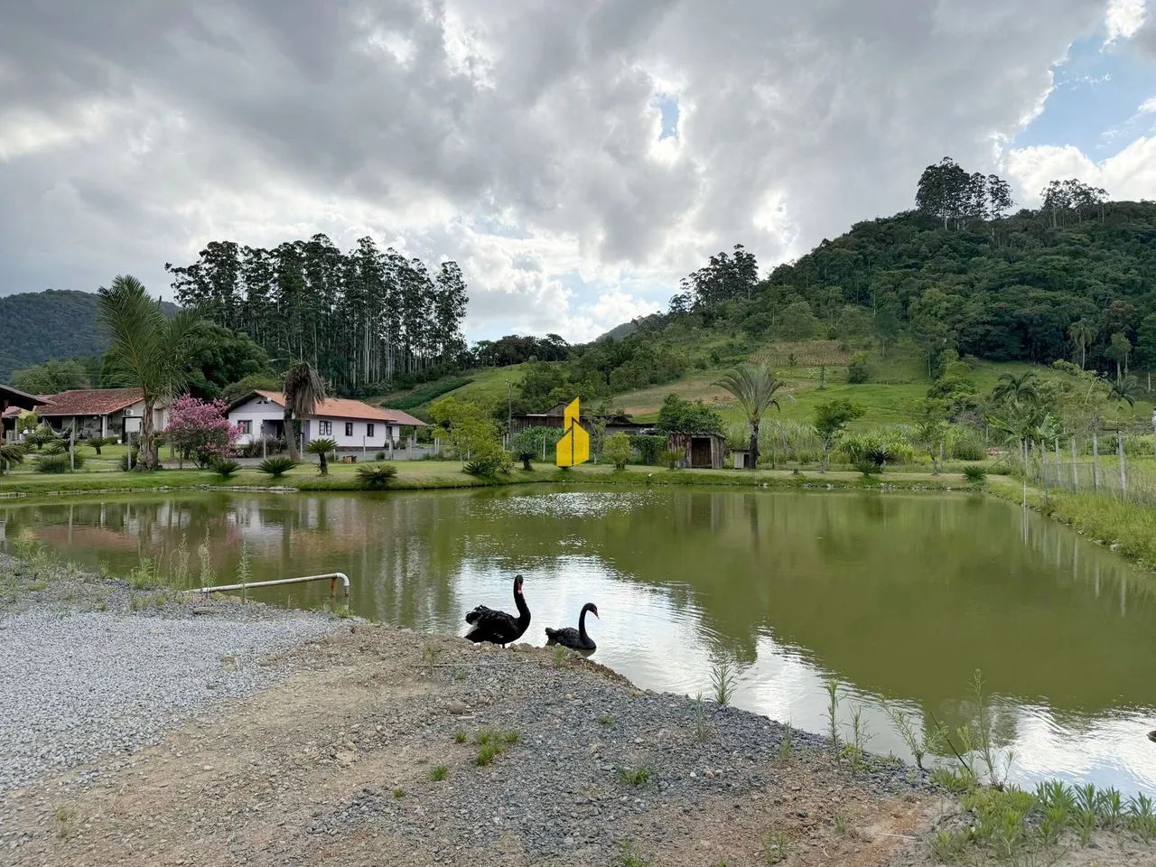 Mini sítio à venda em Tiroleses com piscina e lagoa