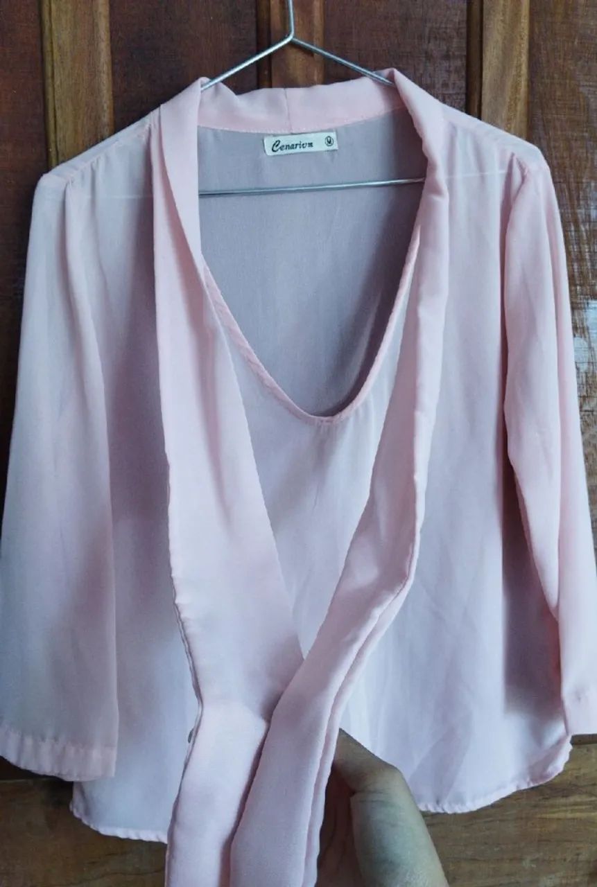 Blusa Social Feminina - Foto 4