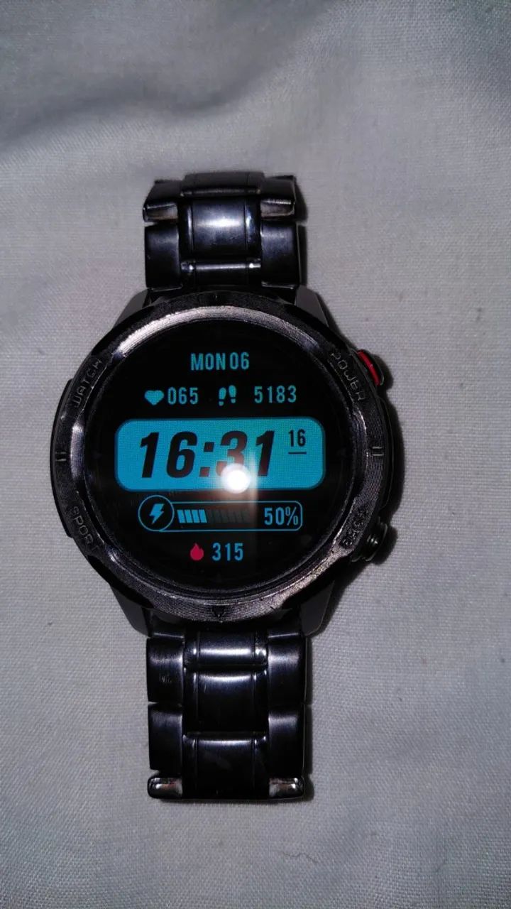 Smartwatch Technos Connect Sports Call Preto - Foto 4