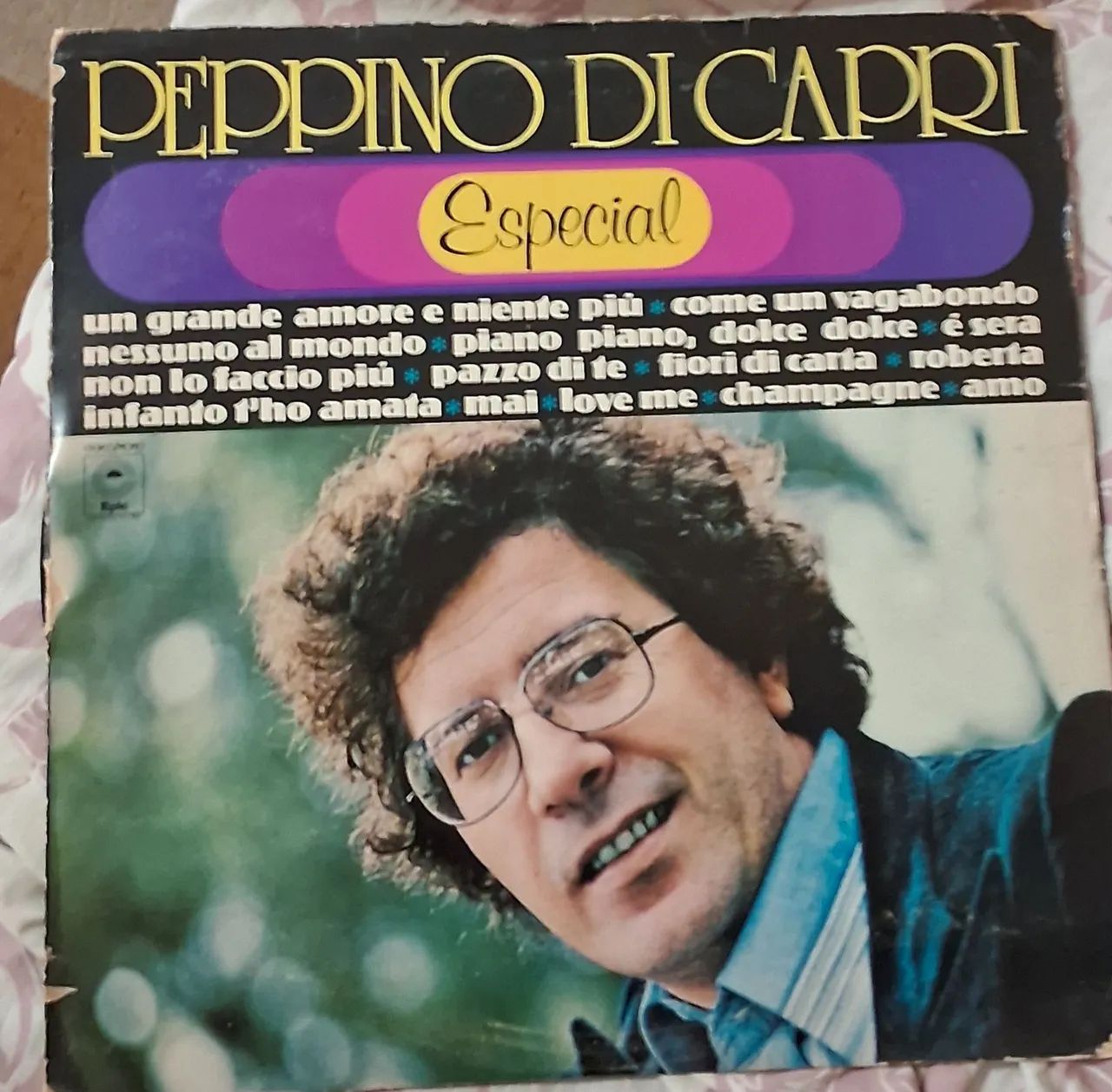 DISCO VINIL DUPLO - PEPPINO DI CAPRI