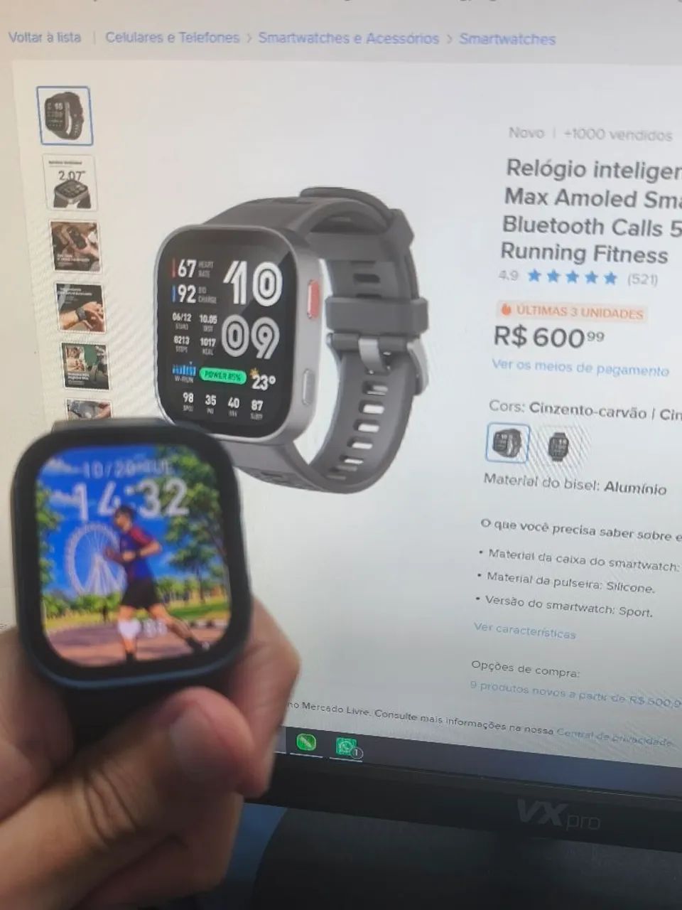 RELOGIO AMAZFIT BIP MAX - Foto 3