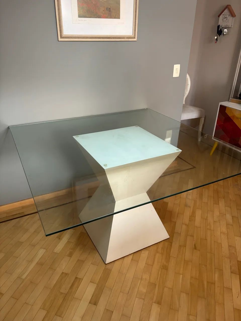 Doação de tampo de mesa de vidro