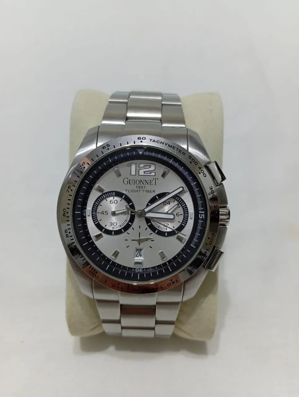 relogio guionnet flight timer chronograph