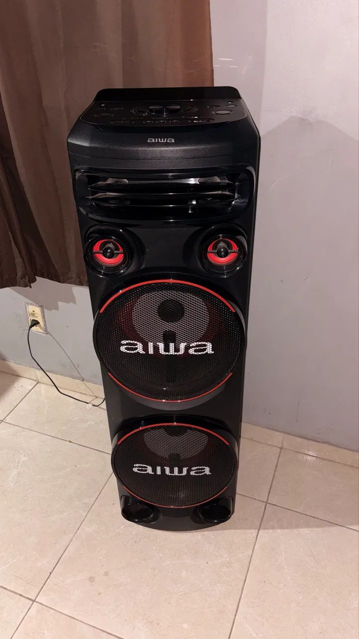 Caixa de som torre AIWA T2W - Foto 2