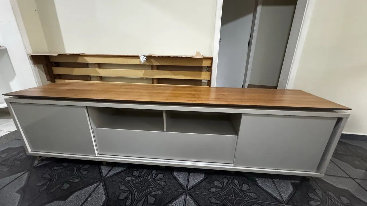 Painel, Rack e prateleira. - Foto 4
