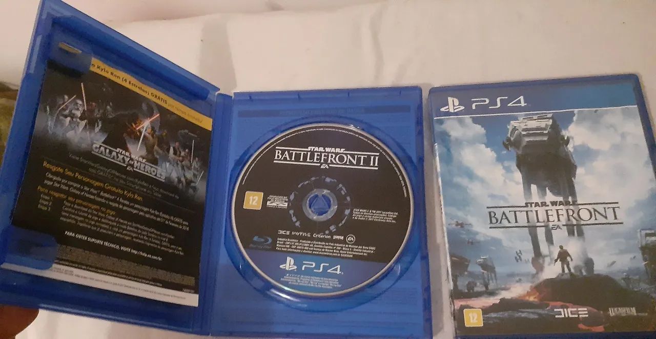 PS4 - Star Wars BATTLEFRONT 1 e 2 - Originais. Kit com 2 JOGOS. - Foto 2
