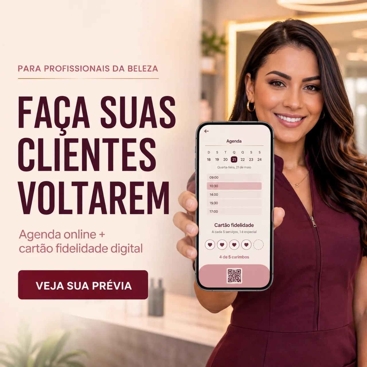 Faça suas clientes voltarem 
