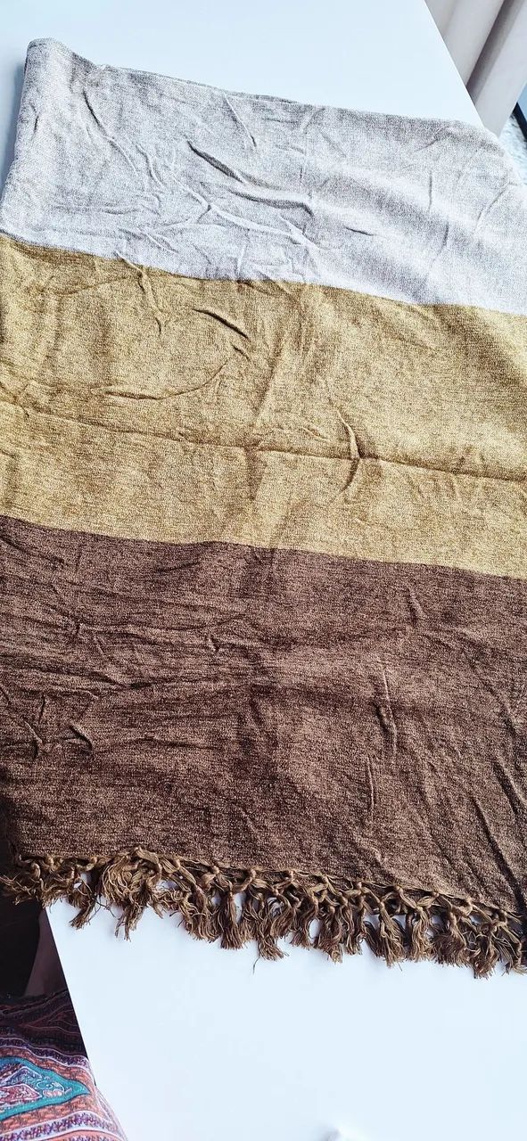 Xale para sofá Tok Stok modelo Aman. 1,25x1,5m - Foto 3