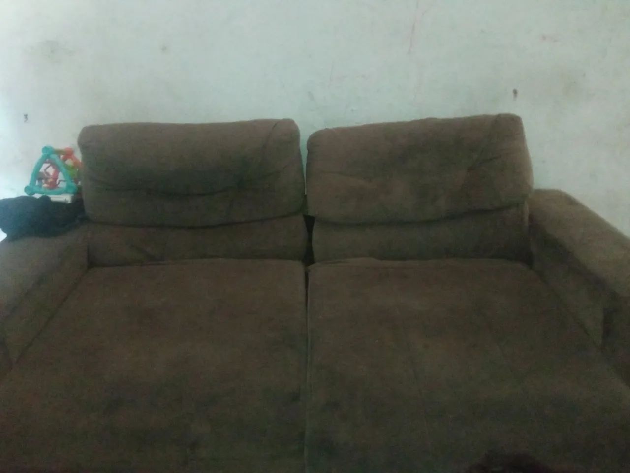 Vendo sofá, geladeira e máquina! - Foto 3