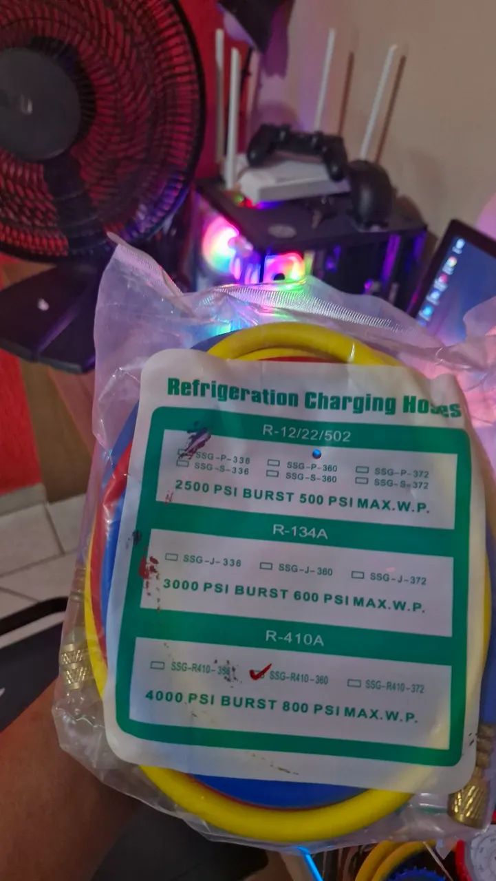 Mangueiras manifold Ar condicionado
