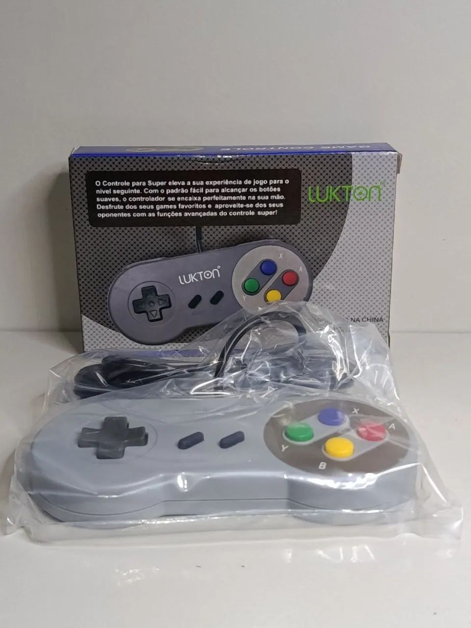 Controle USB Retrô SNES para PC (Novo)