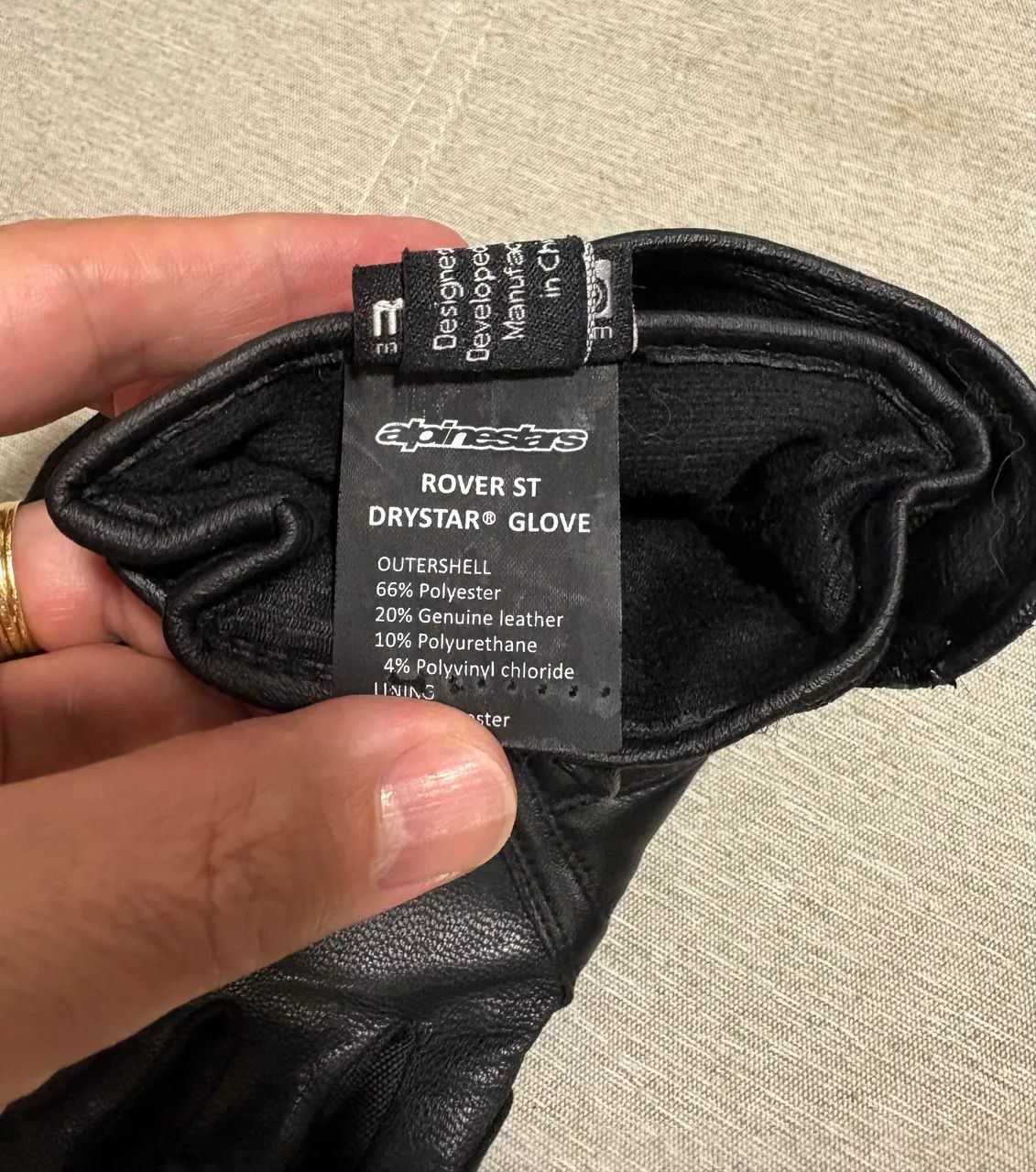 Luvas alpinestars Rover ST drystar tamanho L - Foto 3
